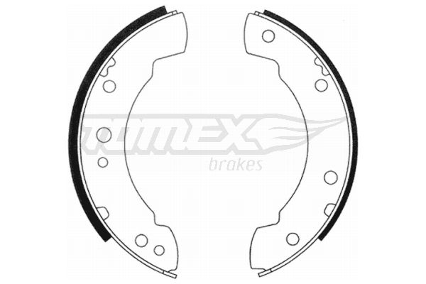 TOMEX BRAKES stabdžių trinkelių komplektas TX 20-88